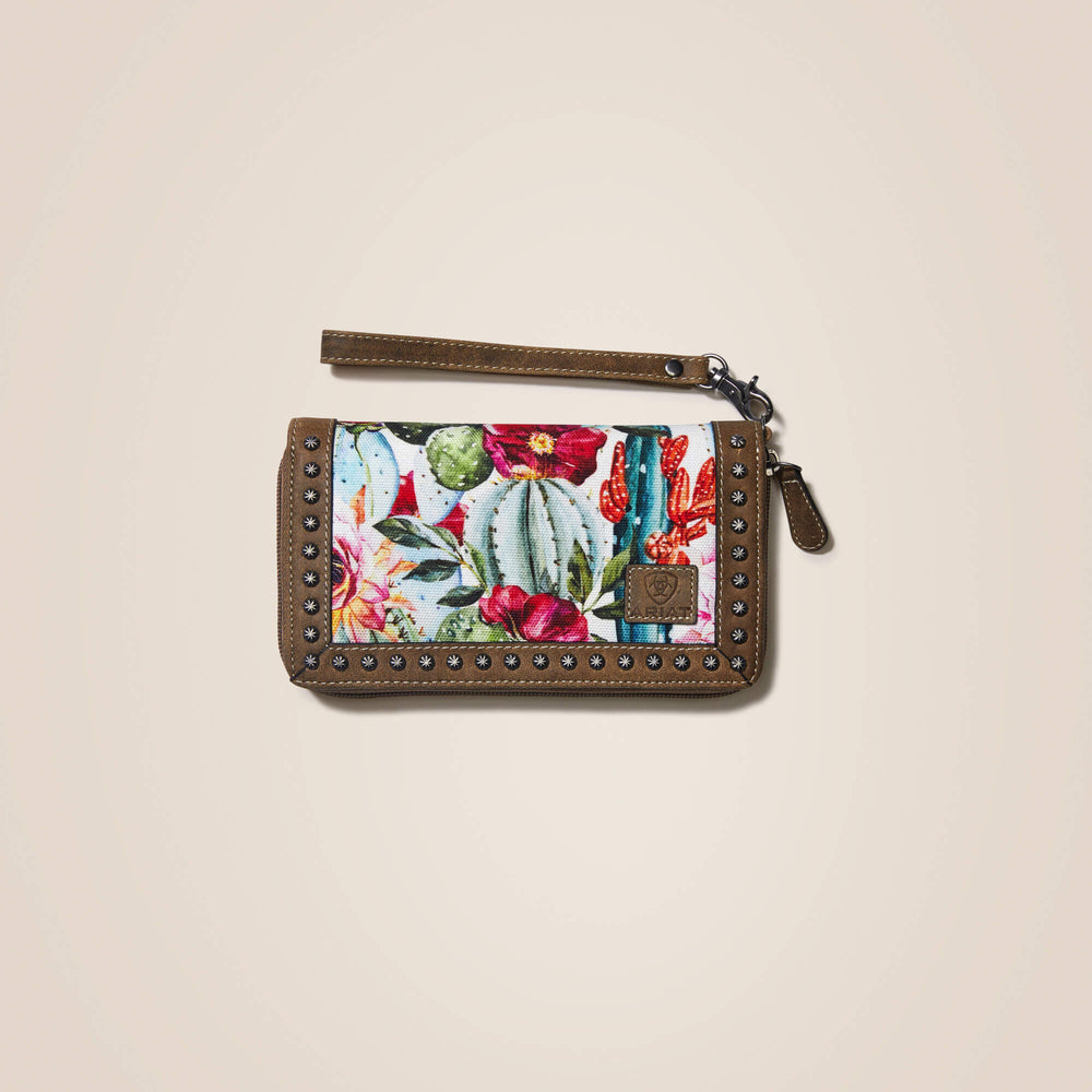 Ariat Clutch Wallet Cactus Floral Women