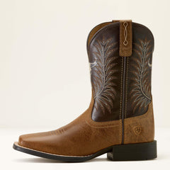 Ariat Stampede Wide Square Toe Western Boot Kids