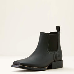 Ariat Booker Chelsea Wide Square Toe Western Boot Kids