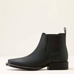 Ariat Booker Chelsea Wide Square Toe Western Boot Kids