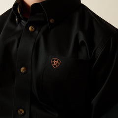Ariat Solid Twill Classic Fit Shirt Kids