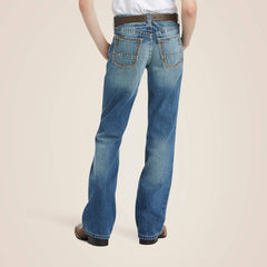 Ariat B4 Relaxed Boundary Boot Cut Jean Kids