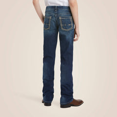Ariat B5 Slim Boundary Stackable Straight Leg Jean Kids