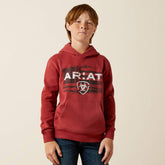 Ariat Ariat Liquid Stamp Flag Hoodie Kids