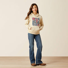 Ariat Western Blocks Hoodie Kids