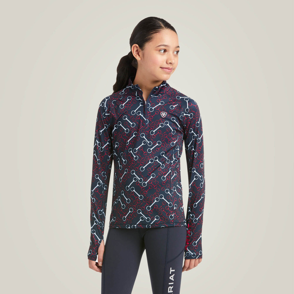 Ariat Lowell 2.0 1/4 Zip Baselayer Kids