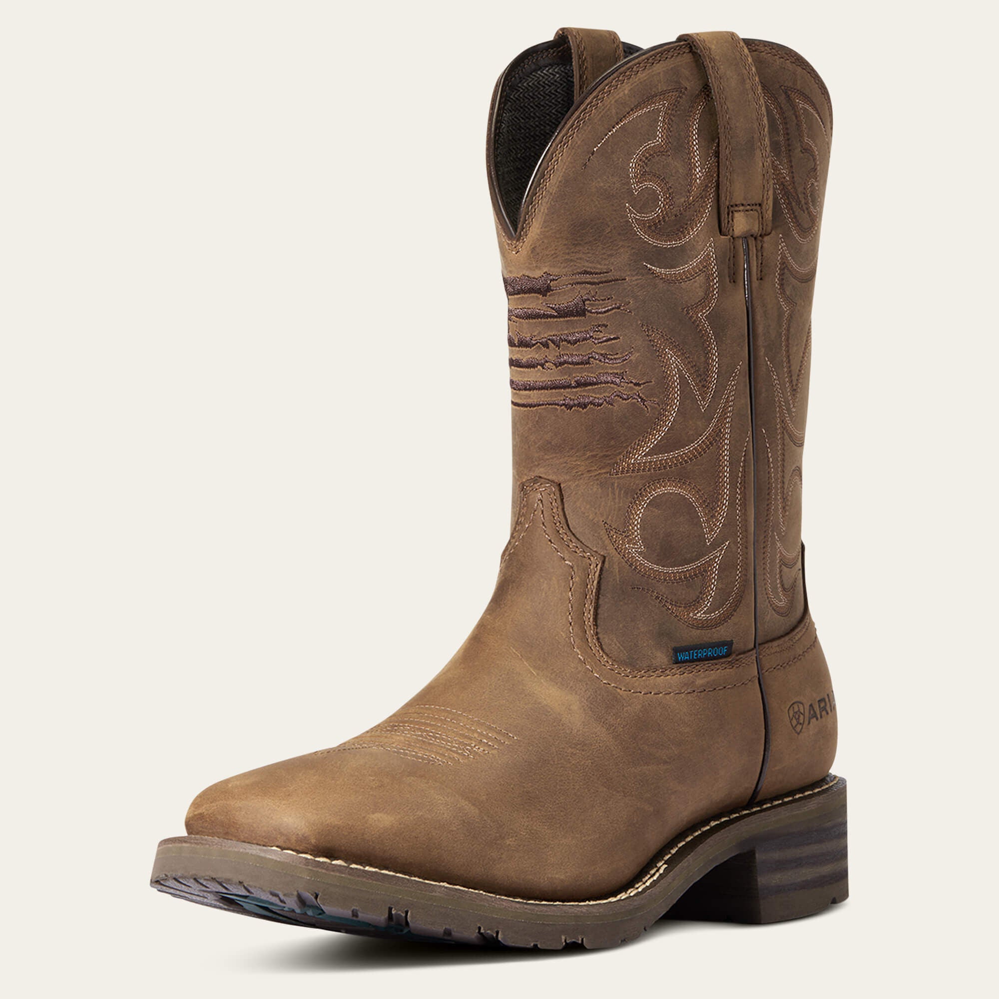 Ariat Hybrid Patriot Waterproof Western Boot Men