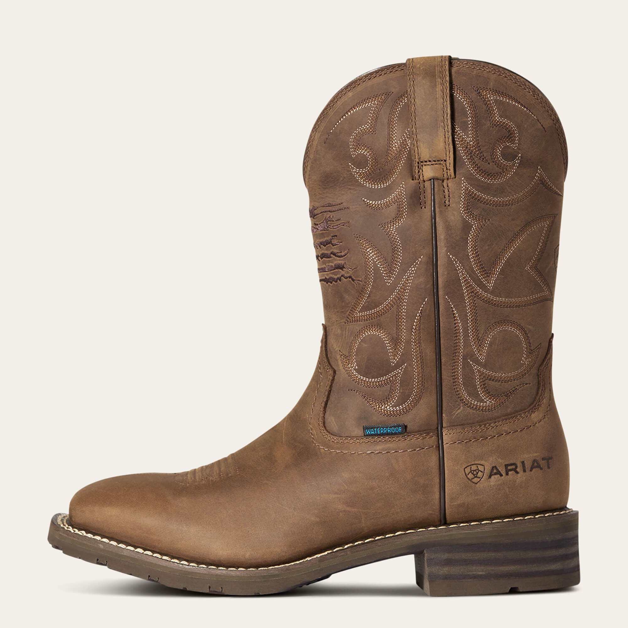 Ariat Hybrid Patriot Waterproof Western Boot Men