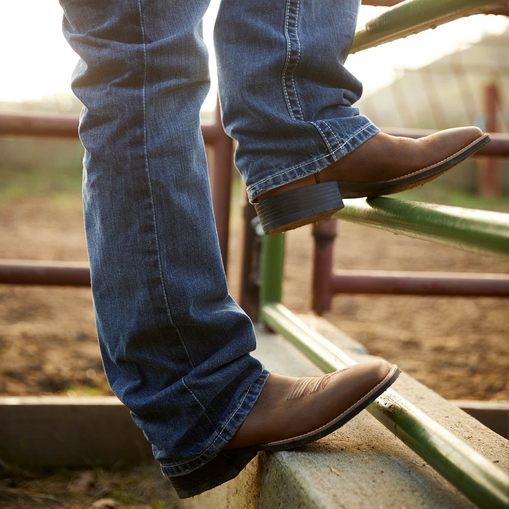 Ariat Sport Wide Square Toe Cowboy Boot Men