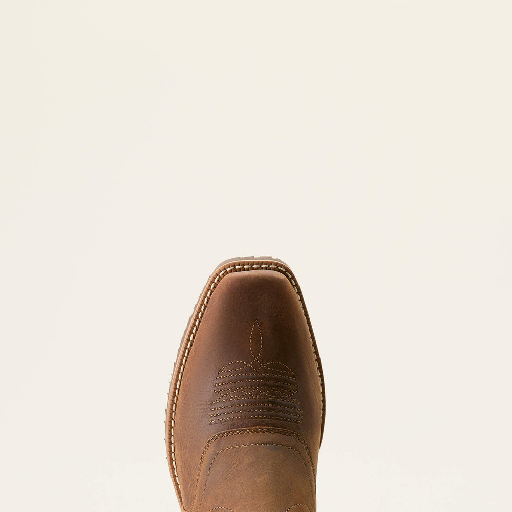 Ariat Hybrid Roughstock Square Toe Waterproof Cowboy Boot Men