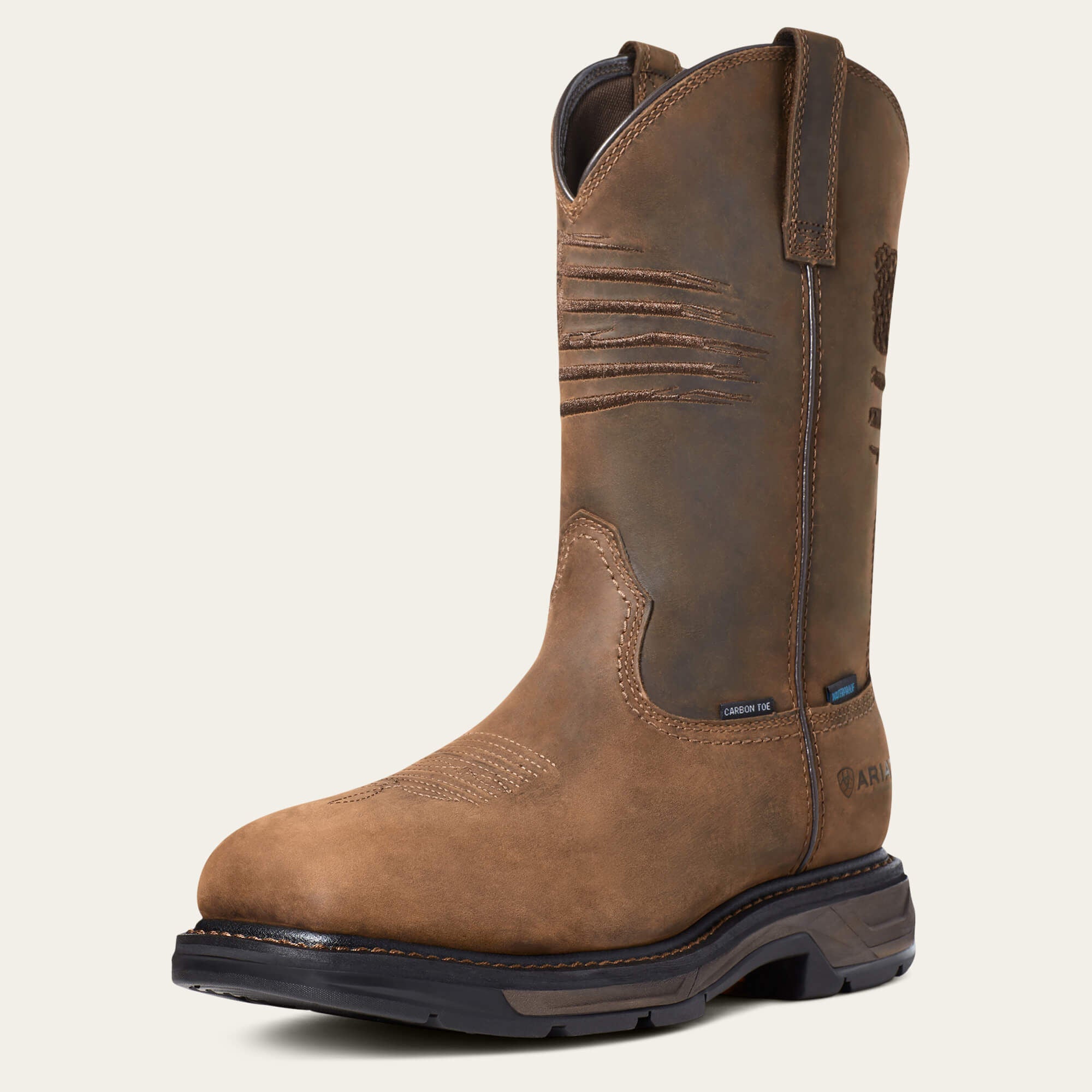 Ariat WorkHog XT Patriot Waterproof Carbon Toe Work Boot Men