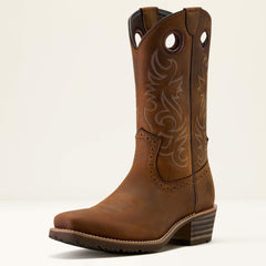 Ariat Hybrid Roughstock Square Toe Cowboy Boot Men