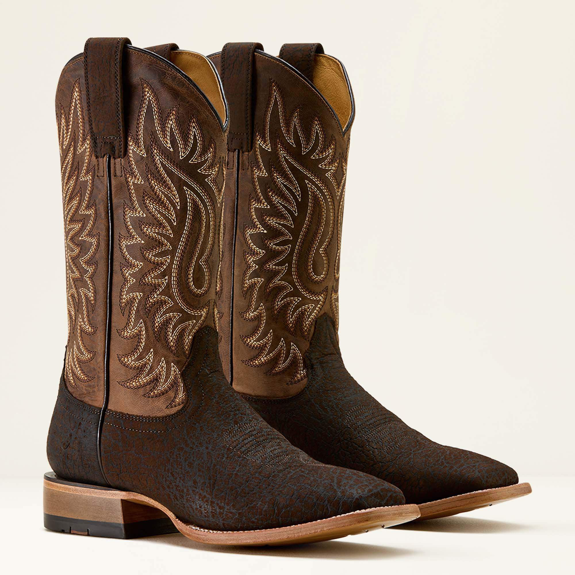 Ariat Gold Point Wide Square Toe Cowboy Boot Men