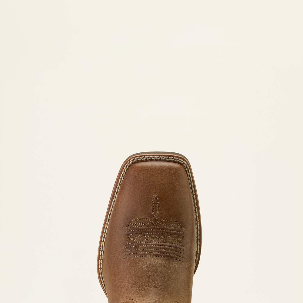 Ariat Sport Steer Skull Wide Square Toe Cowboy Boot Men