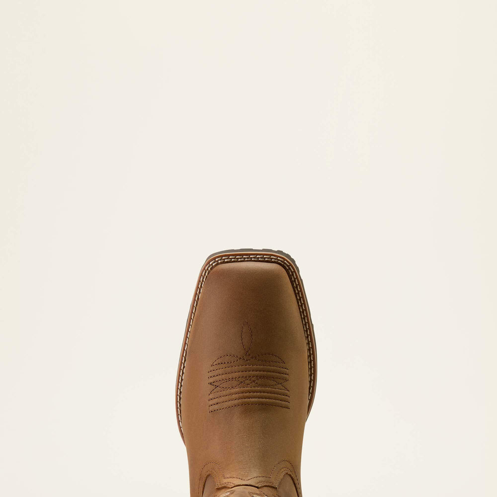 Ariat Hybrid Ranchway Waterproof Wide Square Toe Cowboy Boot Men