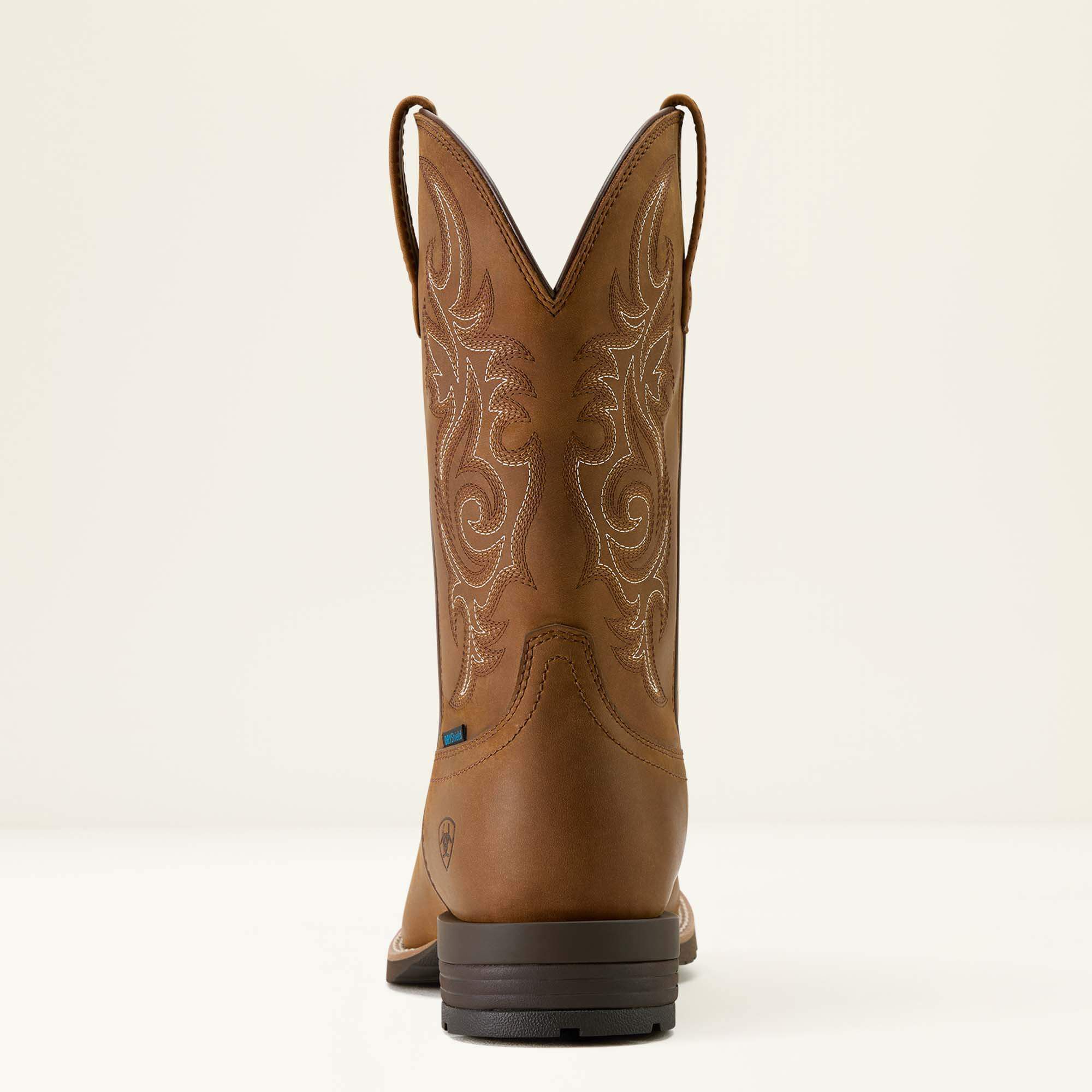 Ariat Hybrid Ranchway Waterproof Wide Square Toe Cowboy Boot Men