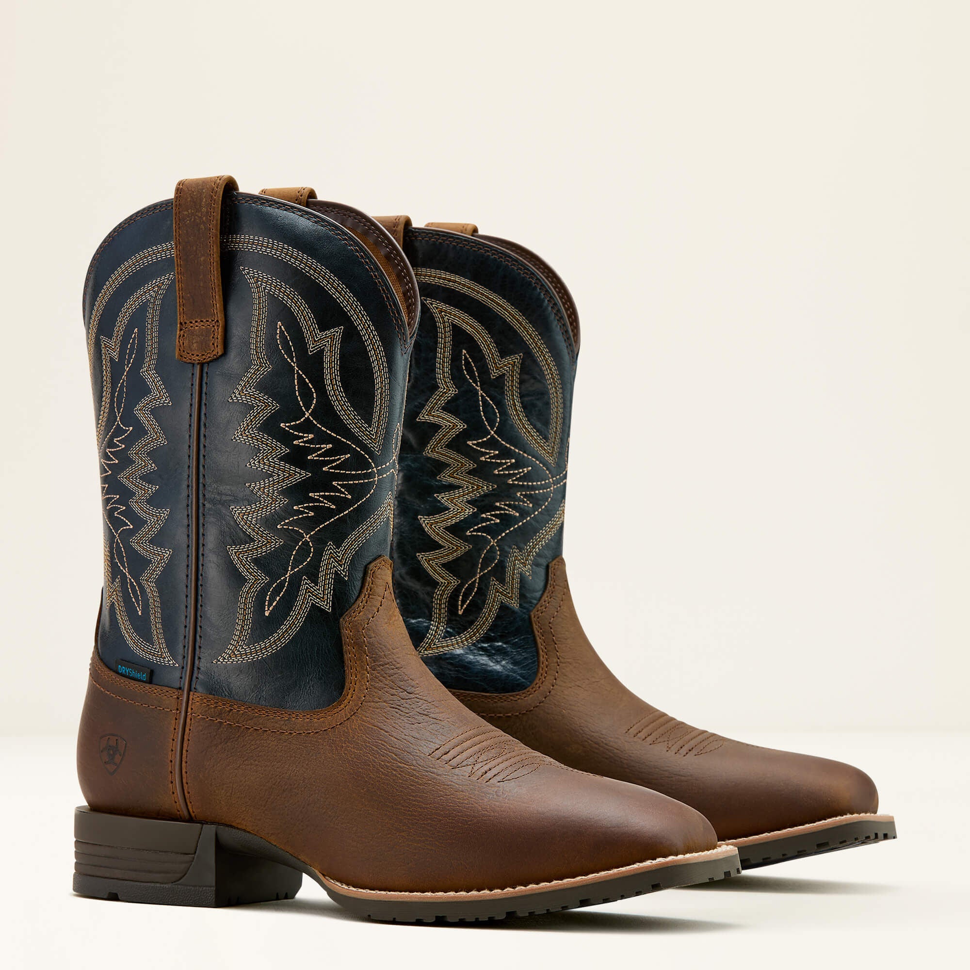 Ariat Hybrid Ranchwork Waterproof Cowboy Boot Men