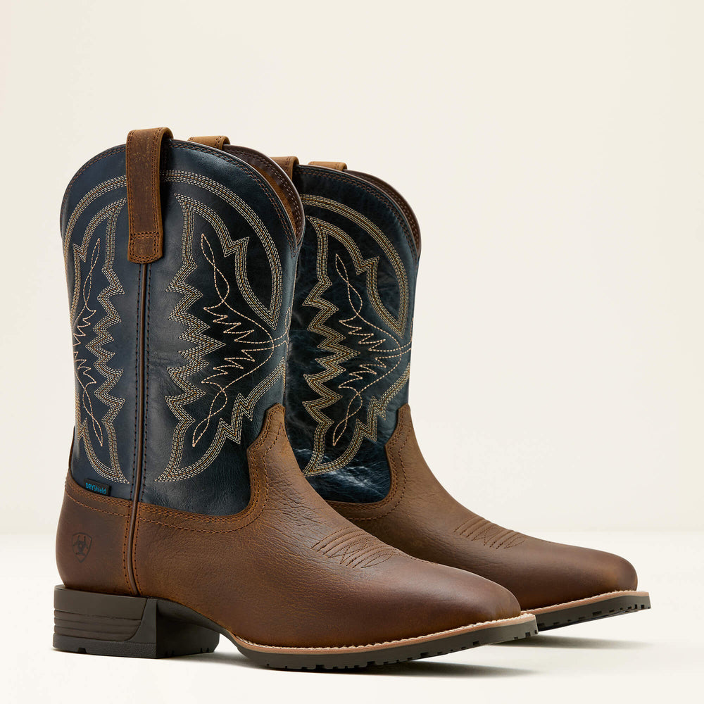 Ariat Hybrid Ranchwork Waterproof Cowboy Boot Men