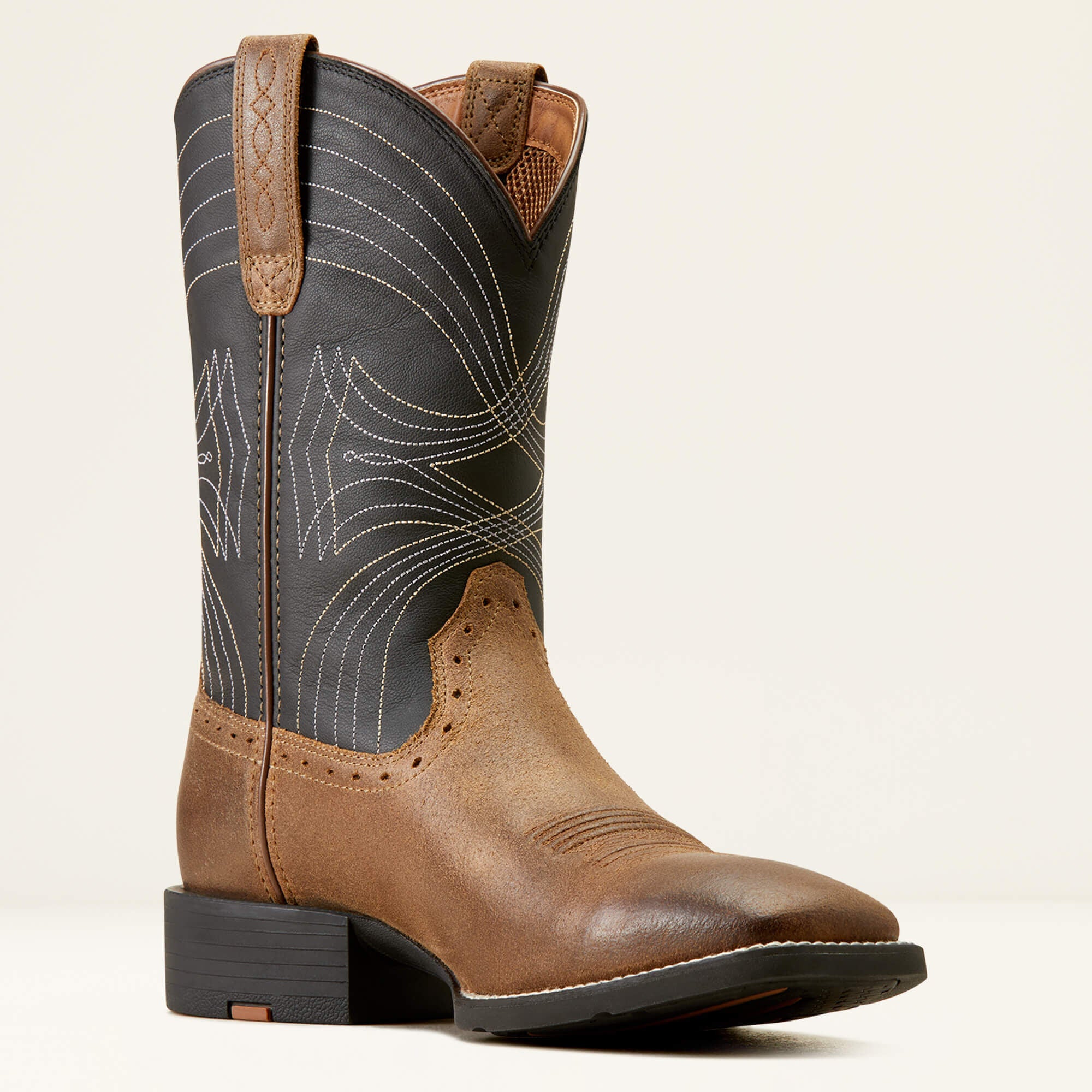 Ariat Sport Wide Square Toe Cowboy Boot Men