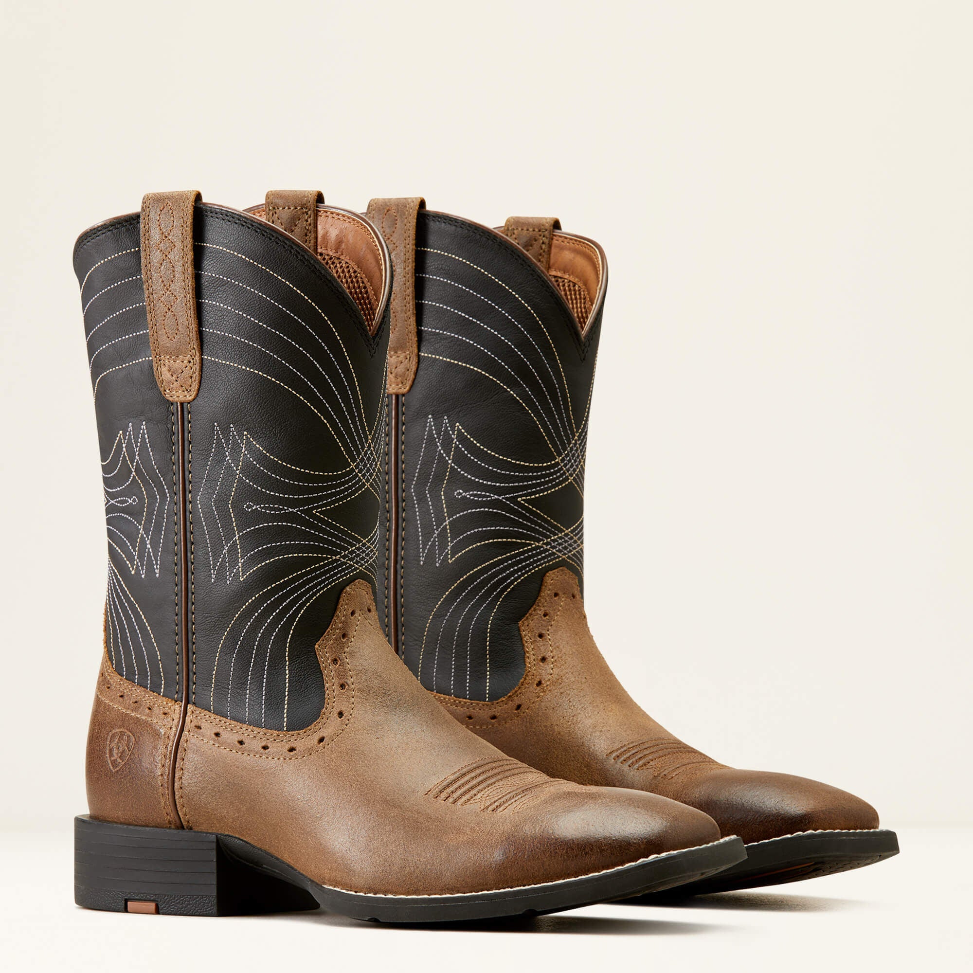 Ariat Sport Wide Square Toe Cowboy Boot Men