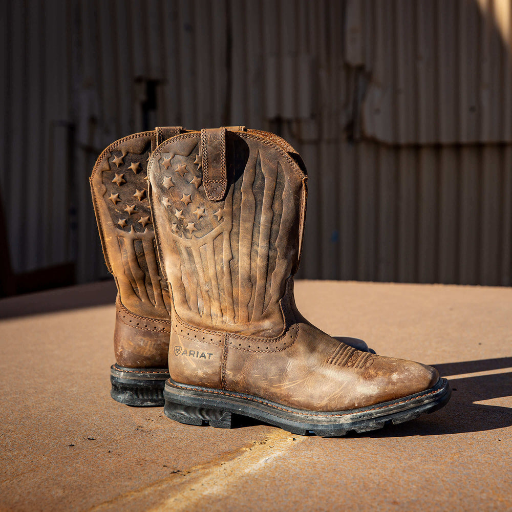 Ariat Sierra Shock Shield Patriot Work Boot Men