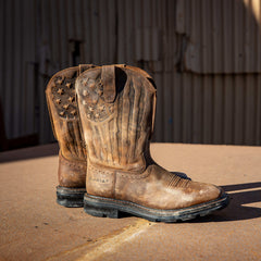 Ariat Sierra Shock Shield Patriot Work Boot Men