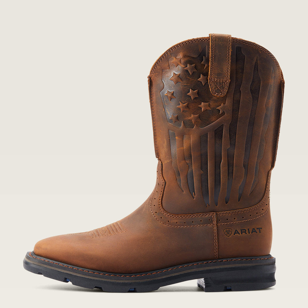 Ariat Sierra Shock Shield Patriot Work Boot Men