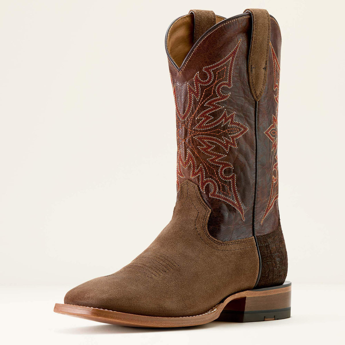 Ariat Circuit Gritty Wide Square Toe Cowboy Boot Men