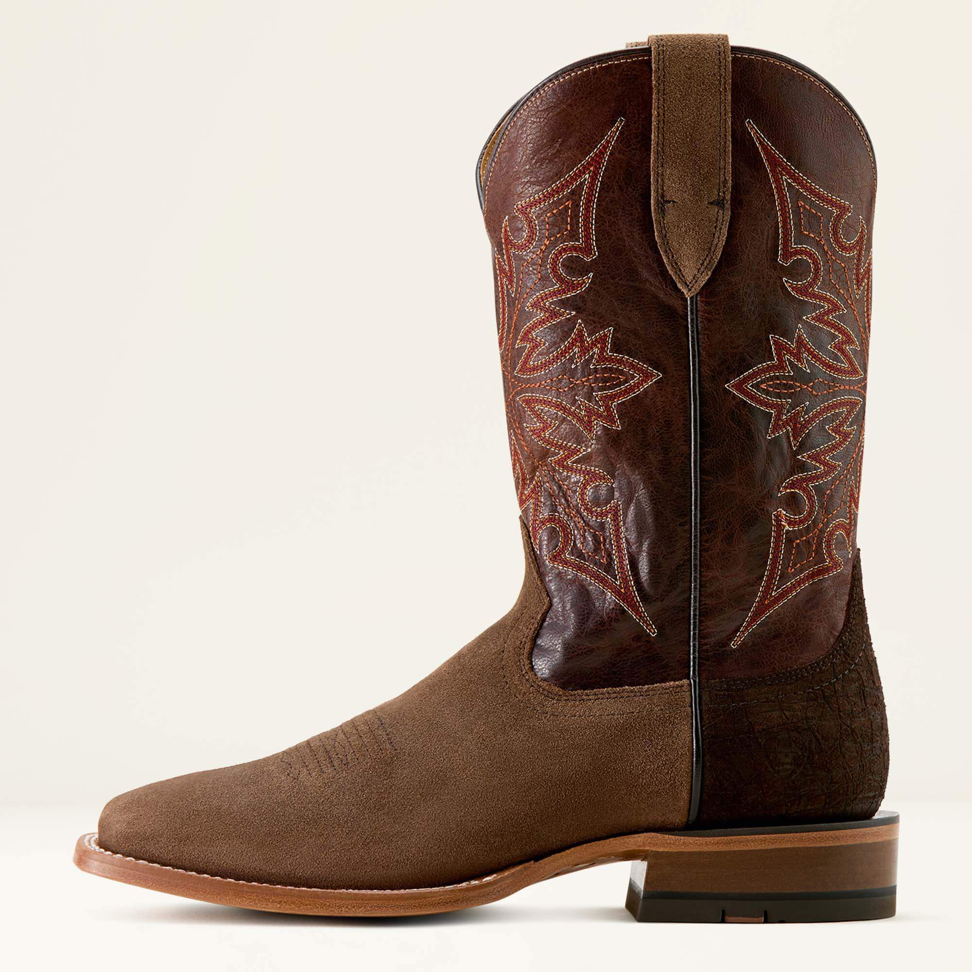 Ariat Circuit Gritty Wide Square Toe Cowboy Boot Men