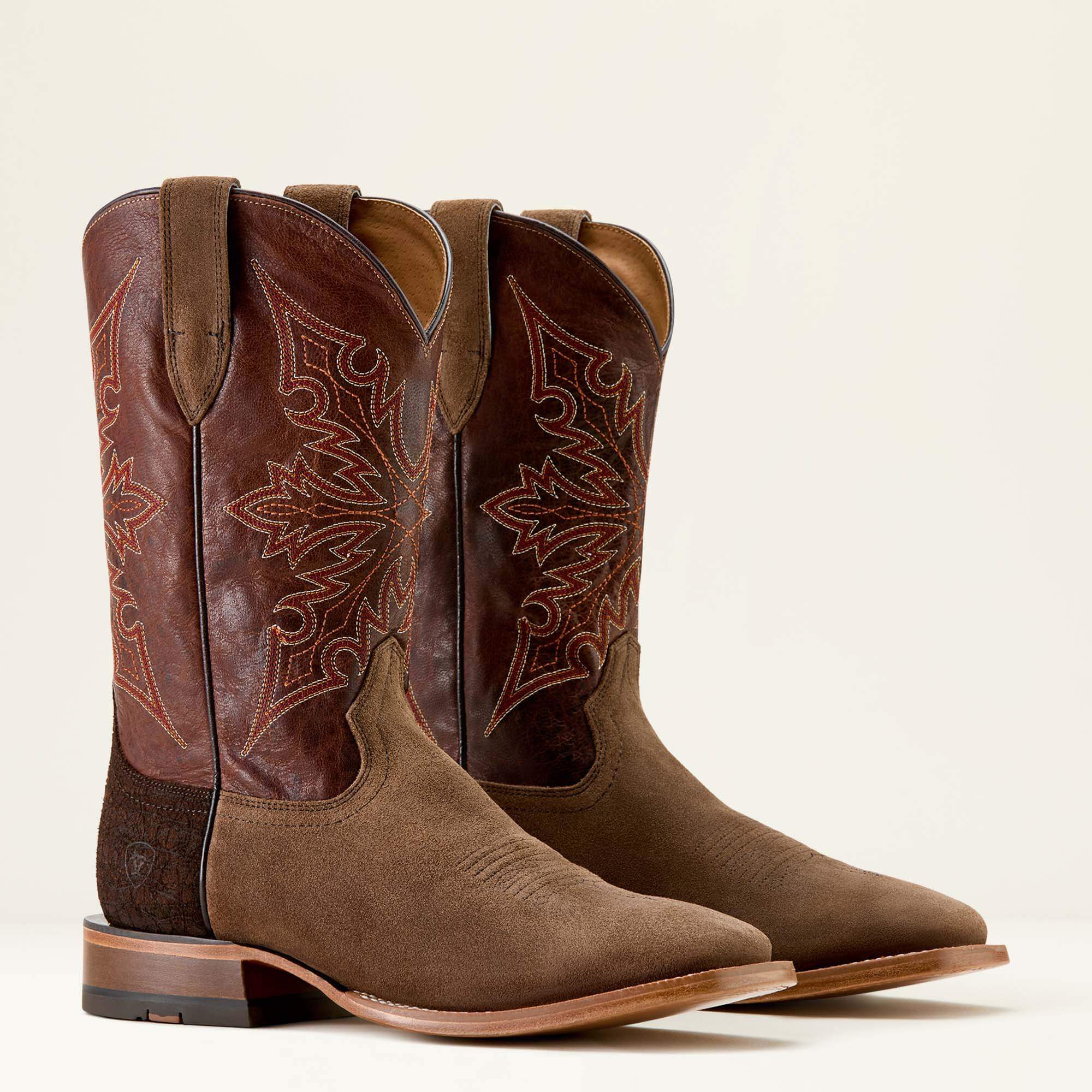 Ariat Circuit Gritty Wide Square Toe Cowboy Boot Men