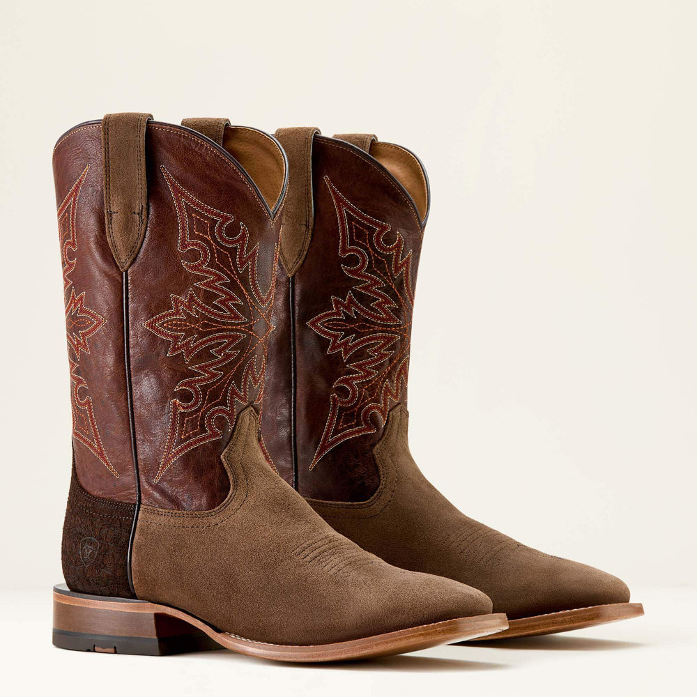 Ariat Circuit Gritty Wide Square Toe Cowboy Boot Men