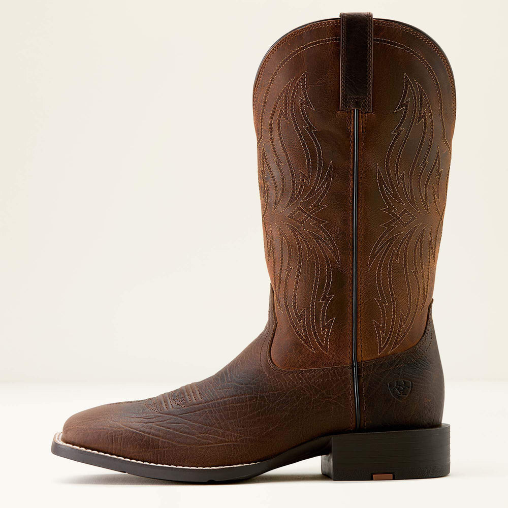 Ariat Sport Rustler Wide Square Toe Cowboy Boot Men
