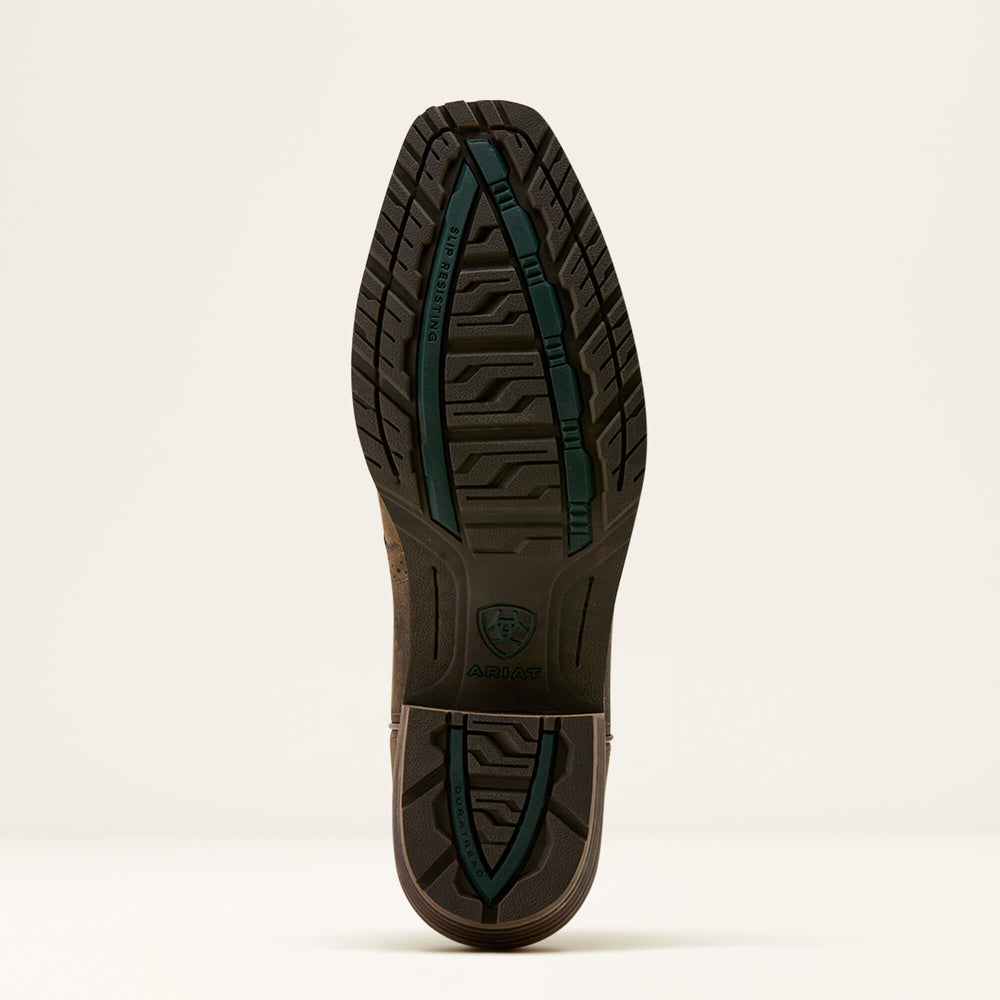 Ariat Hybrid Roughstock Antler Cowboy Boot Men