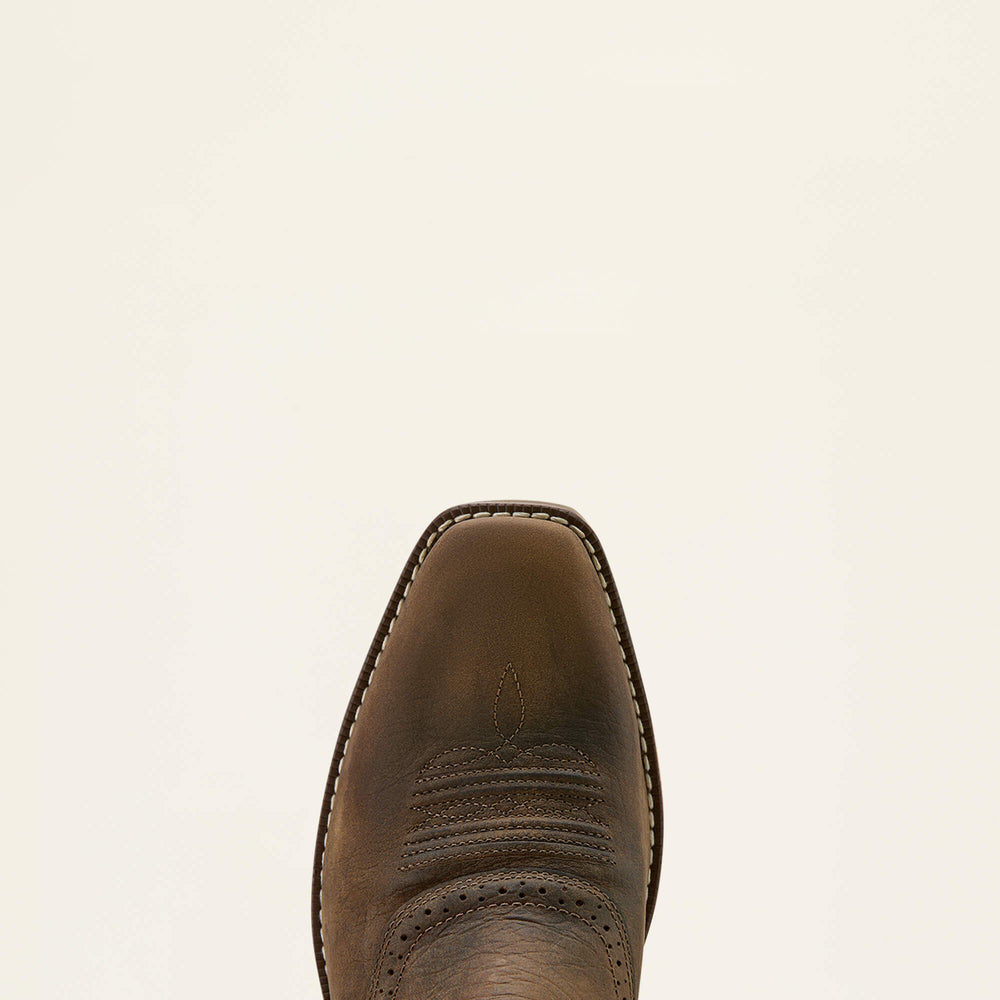 Ariat Hybrid Roughstock Antler Cowboy Boot Men