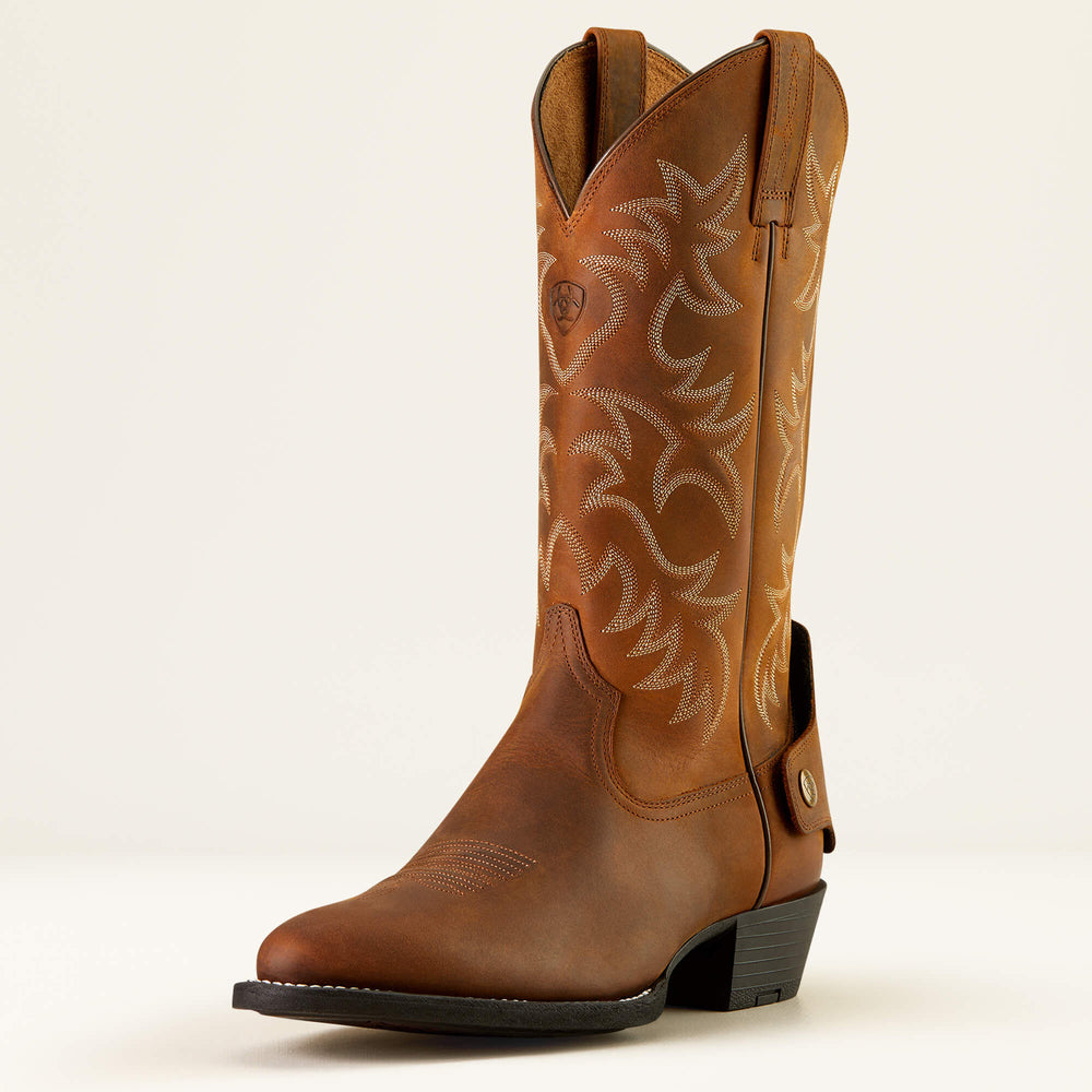 Ariat Heritage R Toe EZ Zip Western Boot Men