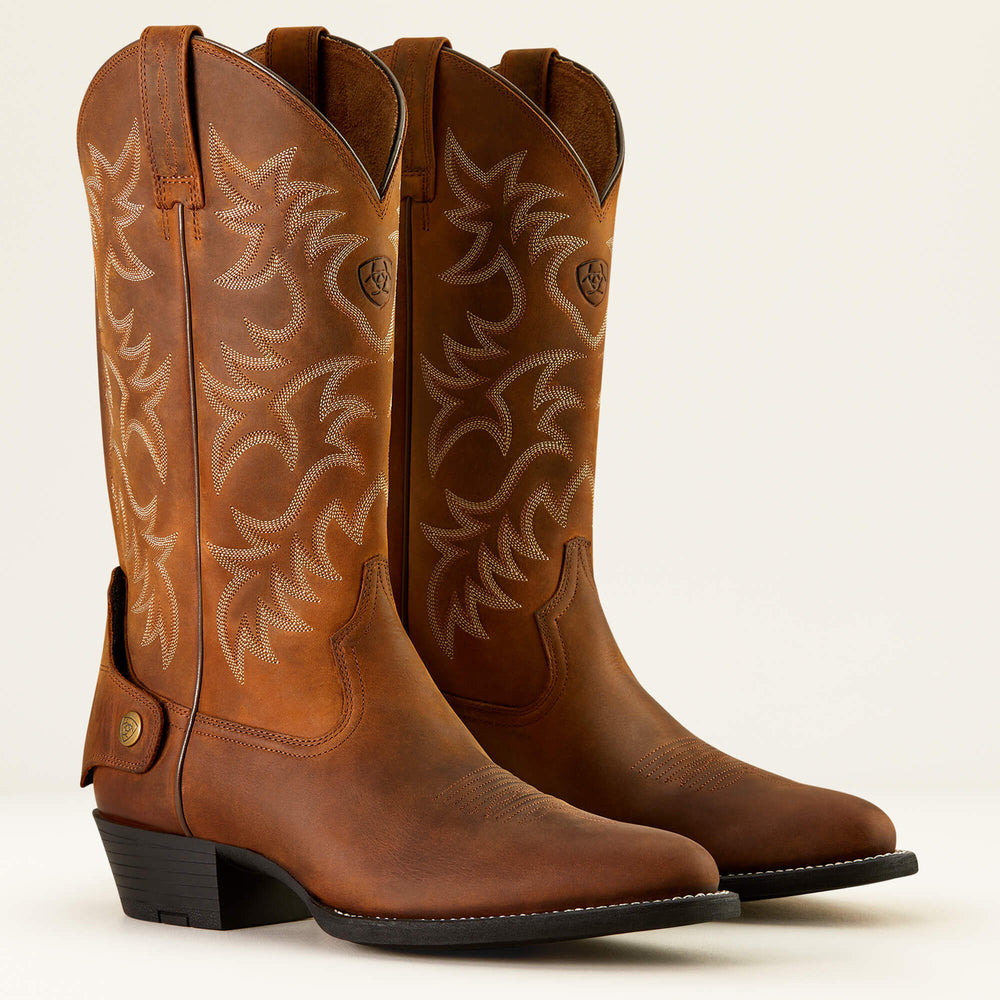 Ariat Heritage R Toe EZ Zip Western Boot Men