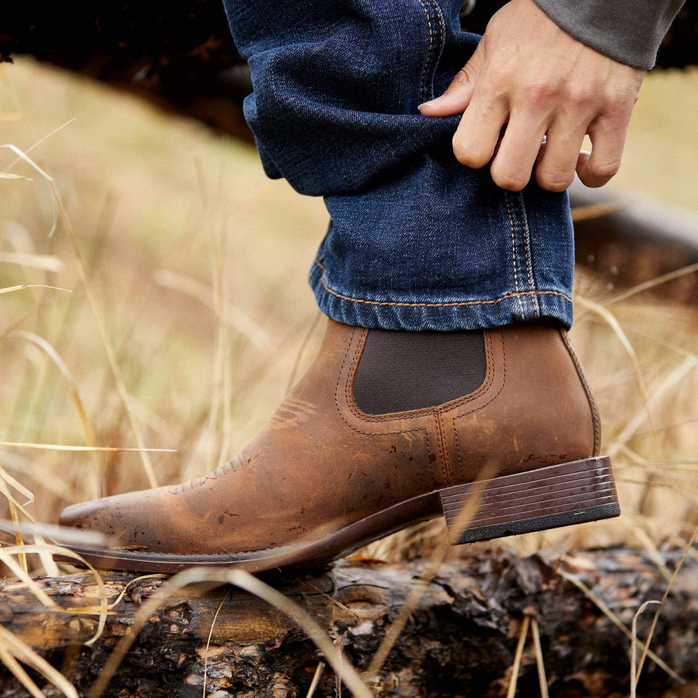 Ariat Booker Ultra Square Toe Western Boot Men