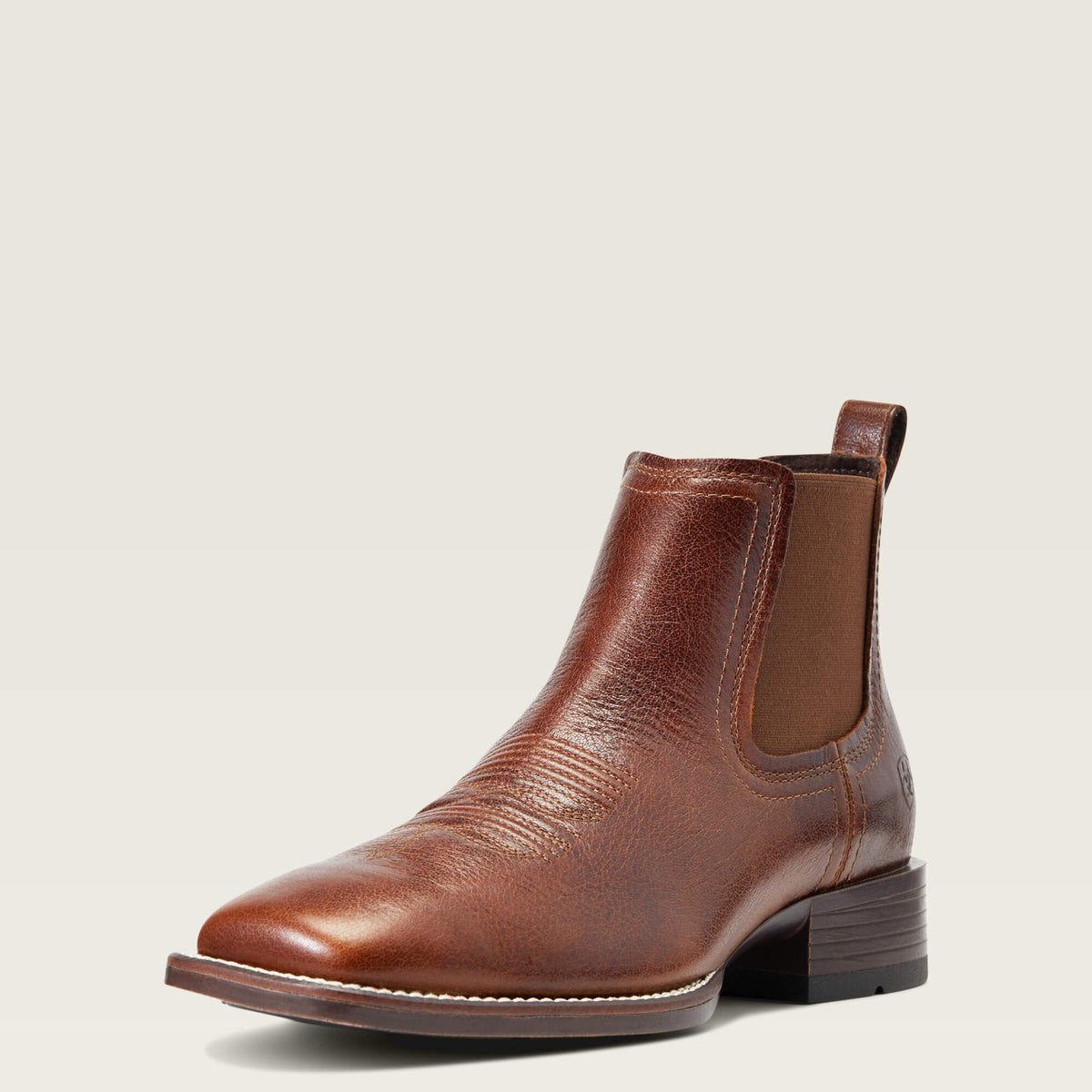Ariat Booker Chelsea Wide Square Toe Western Boot Men