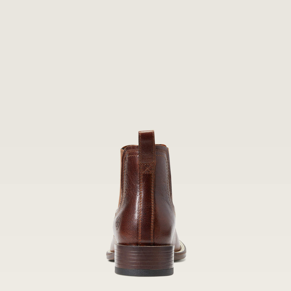 Ariat Booker Chelsea Wide Square Toe Western Boot Men