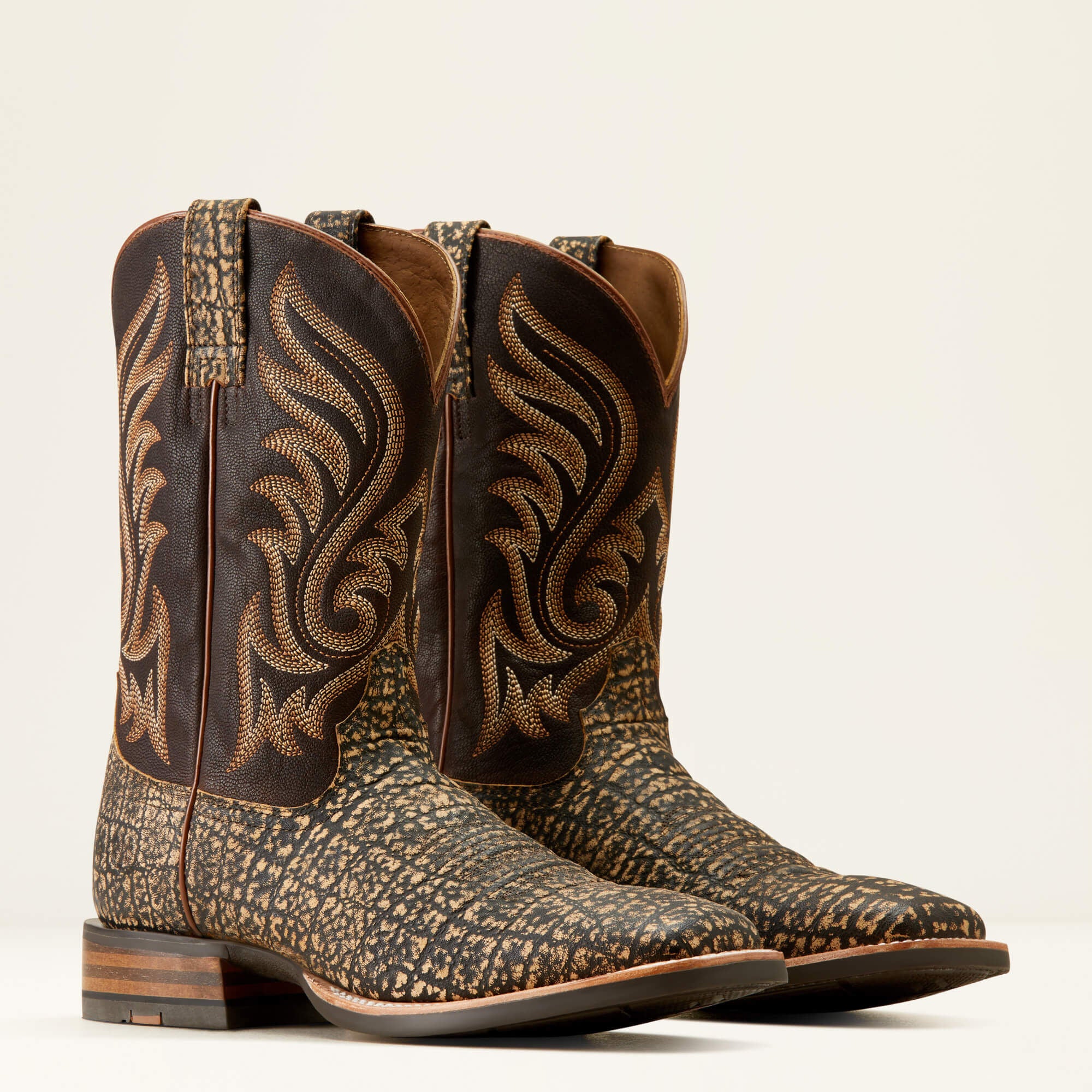 Ariat Cattle Call Wide Square Toe Cowboy Boot Men