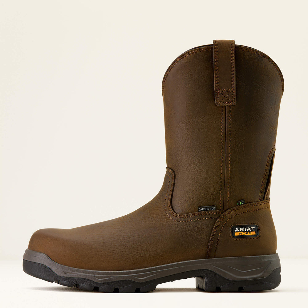 Ariat Turbo Duratread Pull On Static Dissipative Composite Toe Work Boot Men