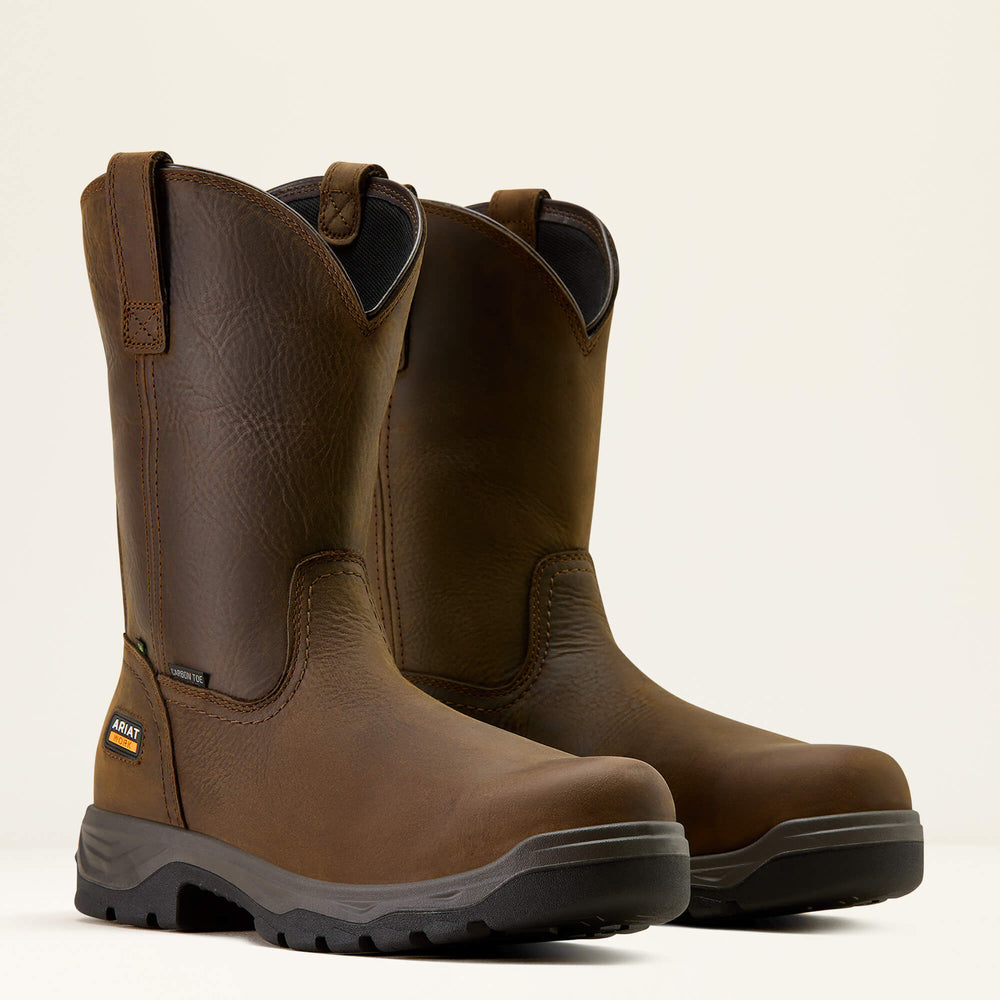 Ariat Turbo Duratread Pull On Static Dissipative Composite Toe Work Boot Men