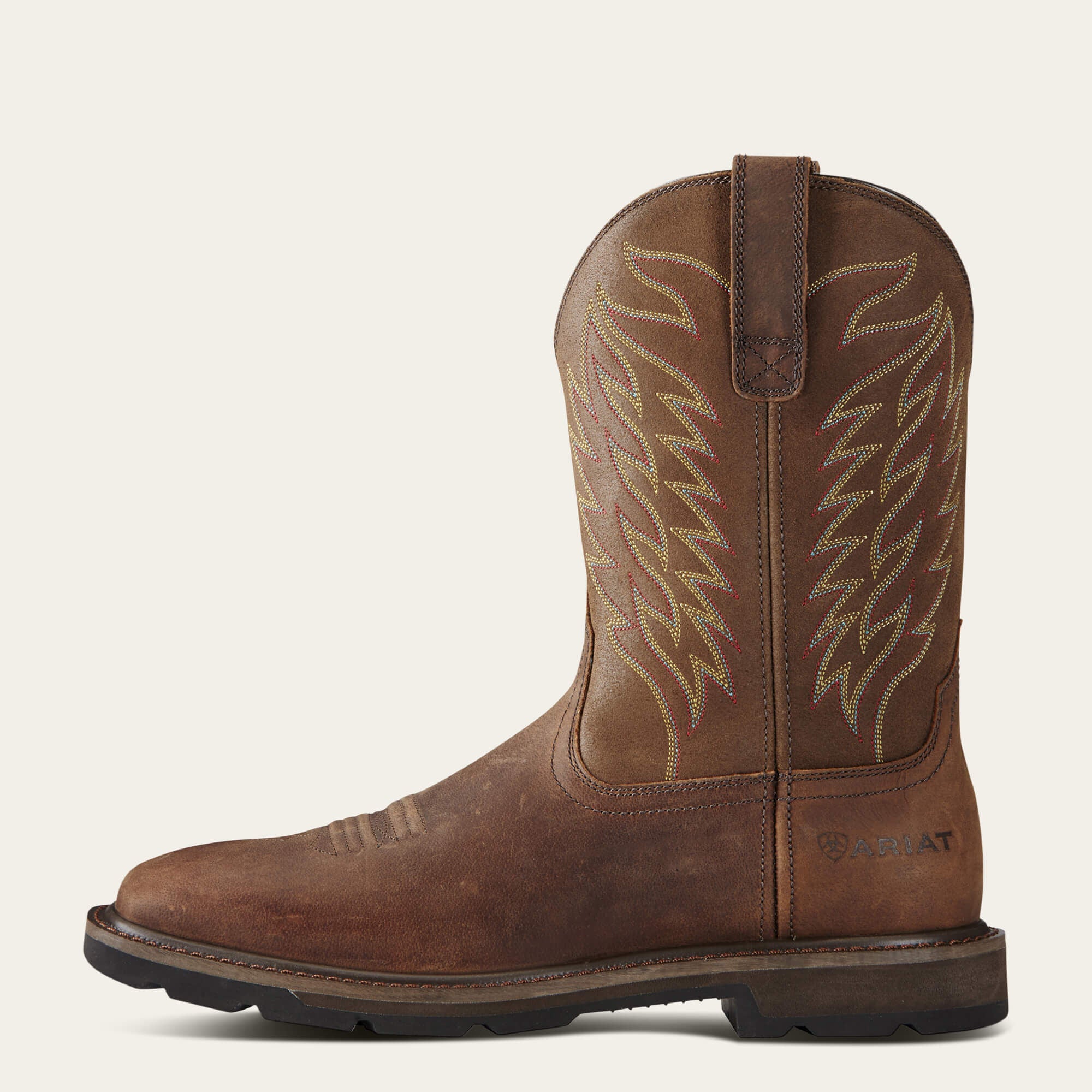 Ariat Groundbreaker Wide Square Toe Steel Toe Work Boot Men