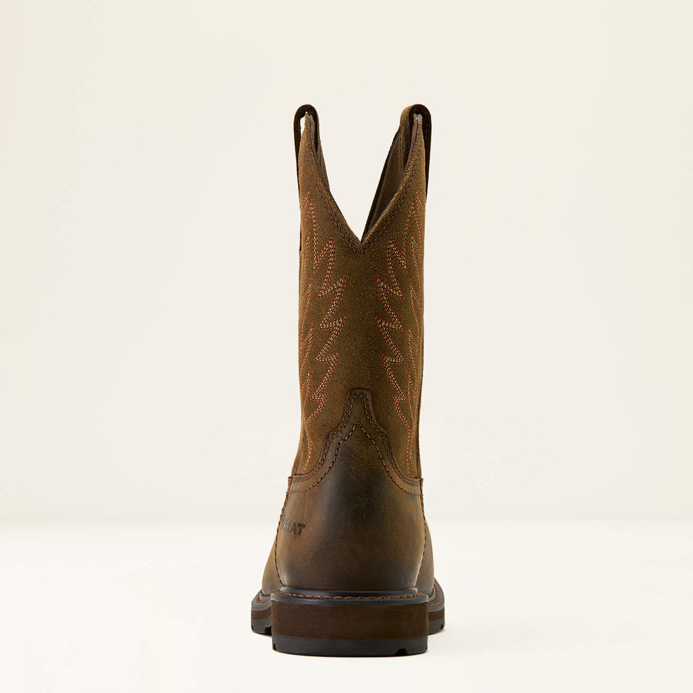 Ariat Groundbreaker Wide Square Toe Waterproof Work Boot Men