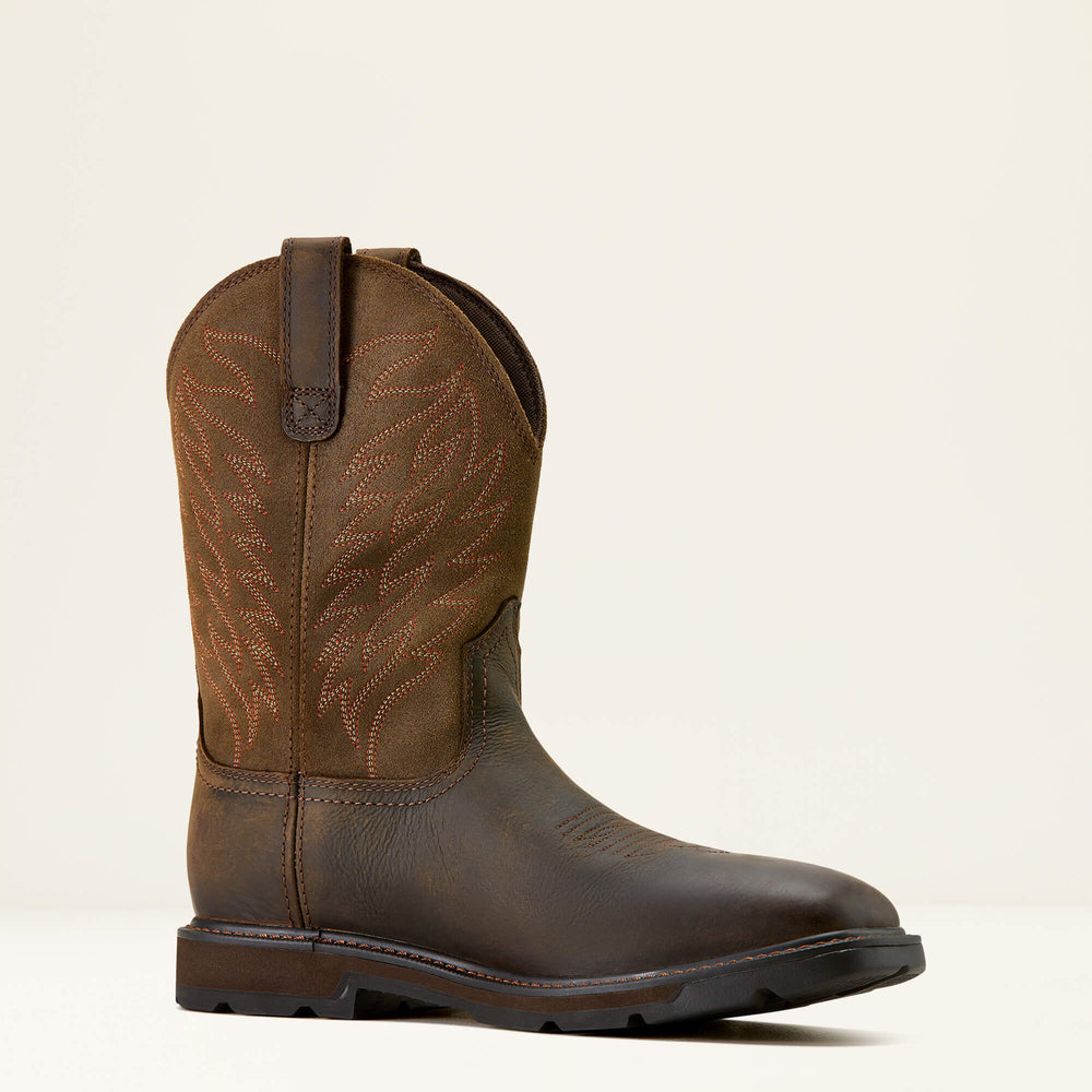 Ariat Groundbreaker Wide Square Toe Waterproof Work Boot Men