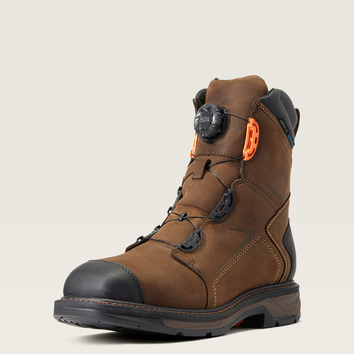 Ariat WorkHog XT 8" BOA Waterproof Carbon Toe Work Boot Men