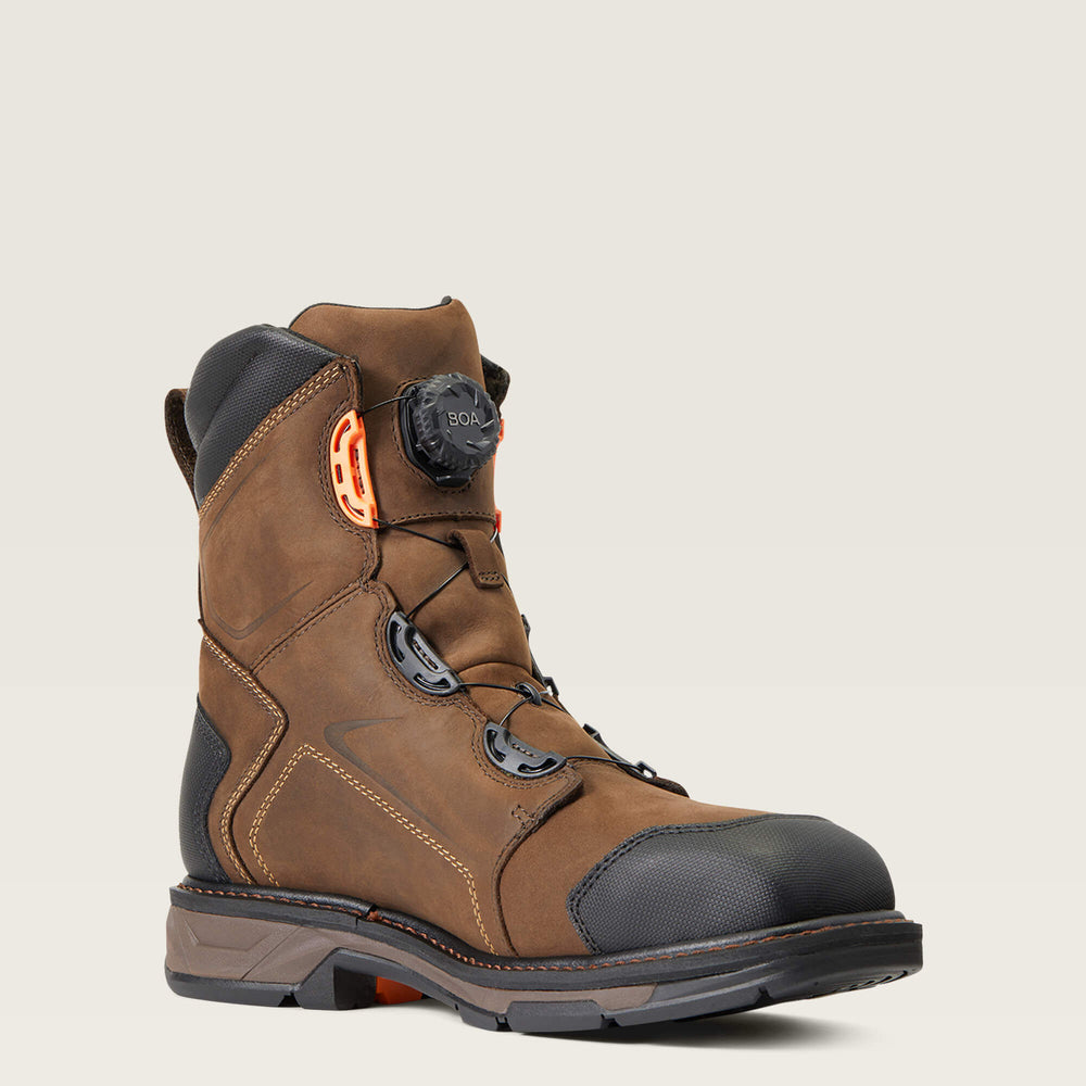Ariat WorkHog XT 8" BOA Waterproof Carbon Toe Work Boot Men