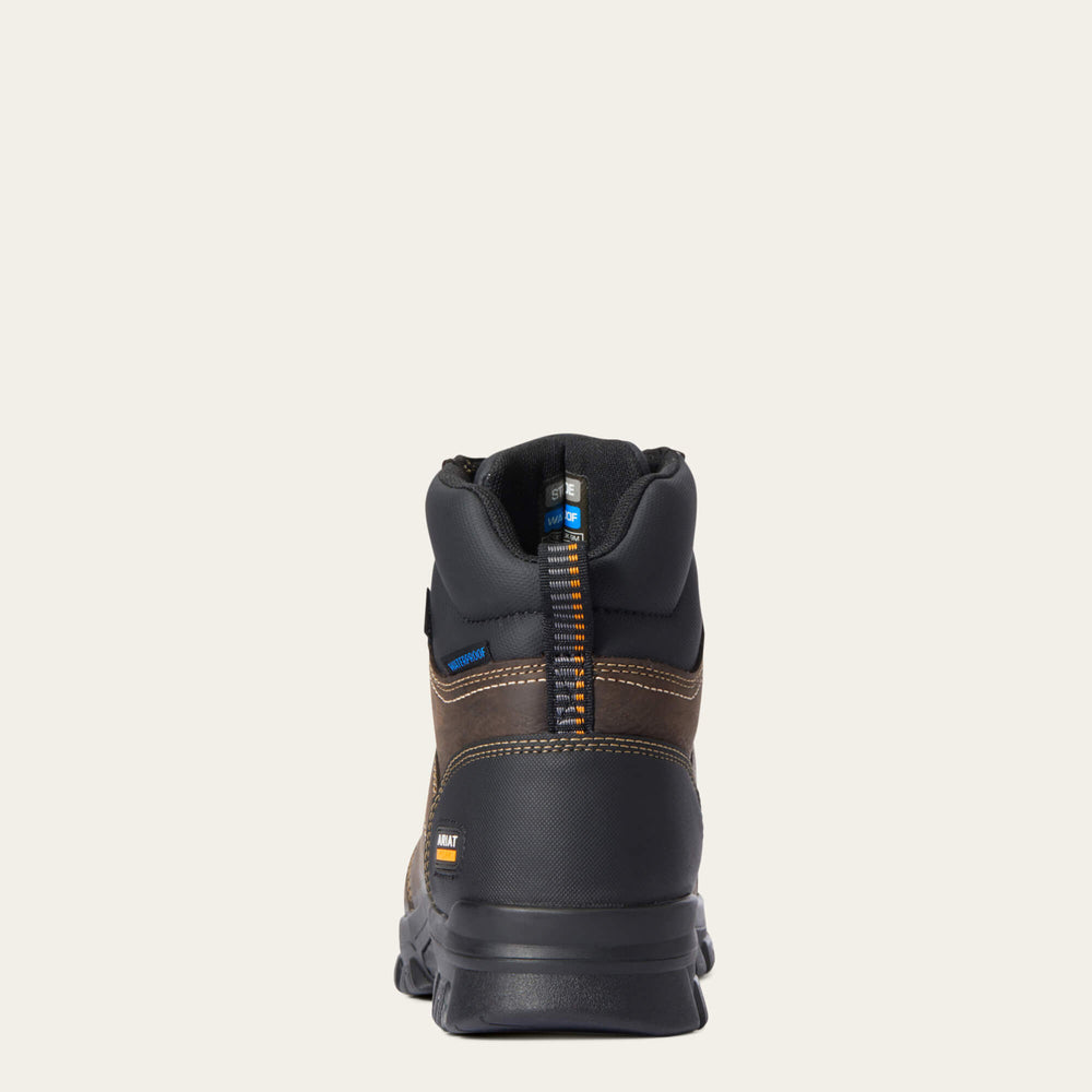 Ariat Treadfast 6" Waterproof Steel Toe Work Boot Men