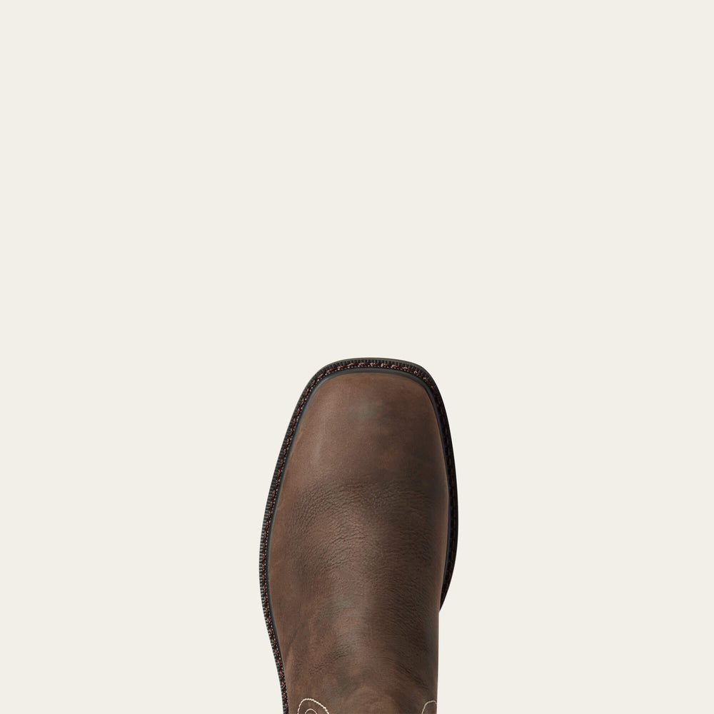 Ariat Groundbreaker Chelsea Wide Square Toe Waterproof Work Boot Men
