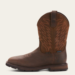 Ariat Groundbreaker Wide Square Toe Waterproof Steel Toe Work Boot Men